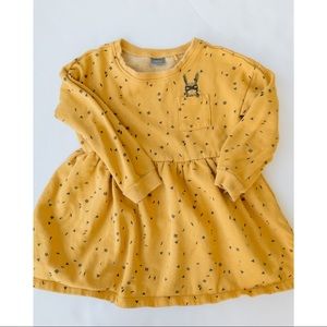 NEXT 3-4 yrs Mustard Yellow Dress